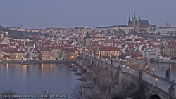 Pražský hrad, Karlův most, Vltava