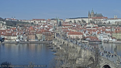 Pražský hrad, Karlův most, Vltava