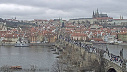 Pražský hrad, Karlův most, Vltava