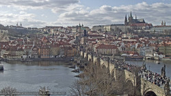 Pražský hrad, Karlův most, Vltava