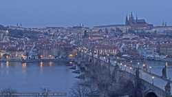 Pražský hrad, Karlův most, Vltava
