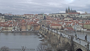 Město Praha - Pražský hrad, Karlův most, Vltava - 30.3.2026 v 09:15 Město Praha - Pražský hrad, Karlův most, Vltava - 30.3.2026 v 09:15