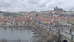 Pražský hrad, Karlův most, Vltava
