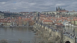 Pražský hrad, Karlův most, Vltava