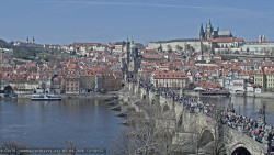 Pražský hrad, Karlův most, Vltava