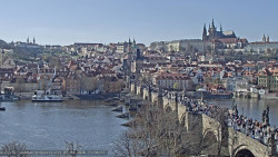 Pražský hrad, Karlův most, Vltava