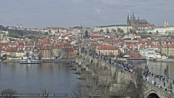 Pražský hrad, Karlův most, Vltava