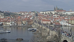 Pražský hrad, Karlův most, Vltava