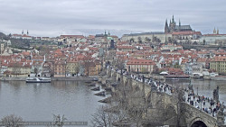 Pražský hrad, Karlův most, Vltava