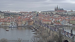 Pražský hrad, Karlův most, Vltava