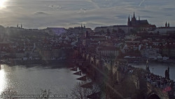 Pražský hrad, Karlův most, Vltava