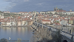 Pražský hrad, Karlův most, Vltava