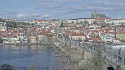 Pražský hrad, Karlův most, Vltava