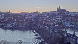 Pražský hrad, Karlův most, Vltava
