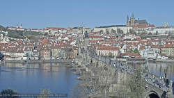 Pražský hrad, Karlův most, Vltava