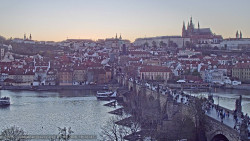 Pražský hrad, Karlův most, Vltava