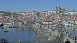 Pražský hrad, Karlův most, Vltava