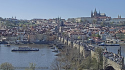 Pražský hrad, Karlův most, Vltava