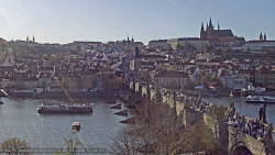 Pražský hrad, Karlův most, Vltava