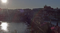 Pražský hrad, Karlův most, Vltava