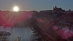 Pražský hrad, Karlův most, Vltava