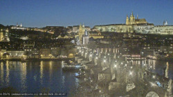 Pražský hrad, Karlův most, Vltava