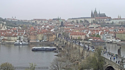 Pražský hrad, Karlův most, Vltava