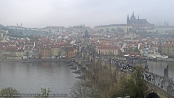 Pražský hrad, Karlův most, Vltava