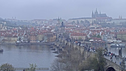 Pražský hrad, Karlův most, Vltava