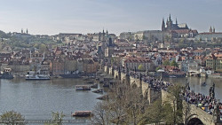 Pražský hrad, Karlův most, Vltava