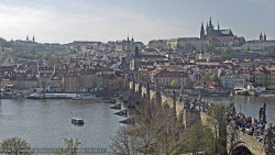 Pražský hrad, Karlův most, Vltava