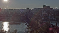 Pražský hrad, Karlův most, Vltava