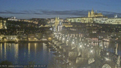 Pražský hrad, Karlův most, Vltava