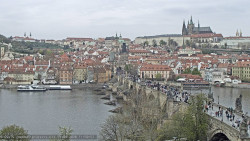Pražský hrad, Karlův most, Vltava