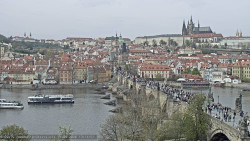Pražský hrad, Karlův most, Vltava
