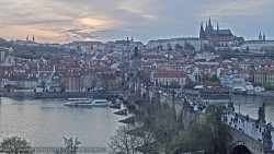 Pražský hrad, Karlův most, Vltava