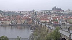 Pražský hrad, Karlův most, Vltava