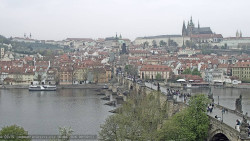 Pražský hrad, Karlův most, Vltava