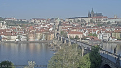 Pražský hrad, Karlův most, Vltava