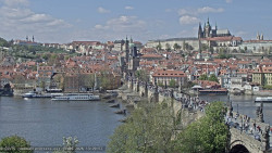 Pražský hrad, Karlův most, Vltava