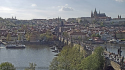 Pražský hrad, Karlův most, Vltava