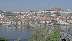 Pražský hrad, Karlův most, Vltava