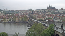 Pražský hrad, Karlův most, Vltava
