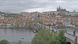 Pražský hrad, Karlův most, Vltava