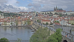 Pražský hrad, Karlův most, Vltava