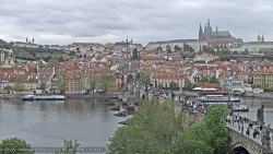 Pražský hrad, Karlův most, Vltava