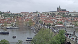 Pražský hrad, Karlův most, Vltava