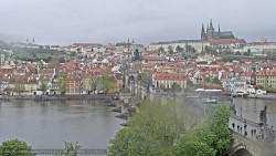 Pražský hrad, Karlův most, Vltava
