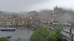 Pražský hrad, Karlův most, Vltava