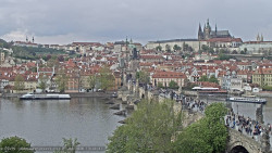 Pražský hrad, Karlův most, Vltava